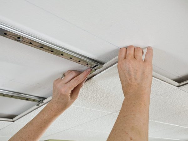 Acoustic Ceiling Installation